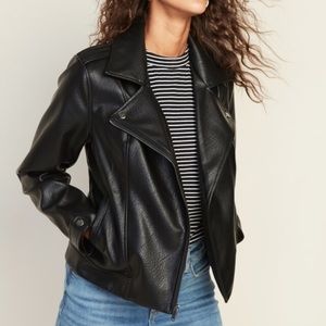 Old Navy Faux Moto Jacket